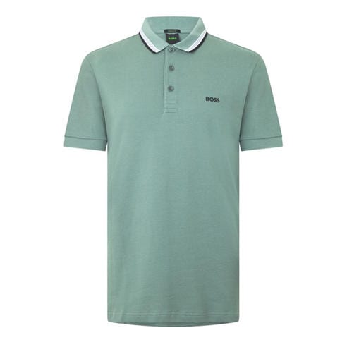 Boss - Mens BOSS GREEN Paddy Polo Shirt with Contrast Tipping