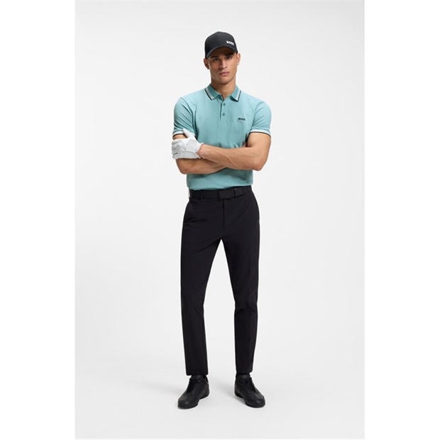 Aqua 445 - Boss - Mens BOSS GREEN Paddy Polo Shirt with Contrast Tipping