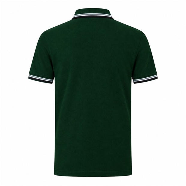 Dark Green 348 - Boss - Mens BOSS GREEN Paddy Polo Shirt with Contrast Tipping