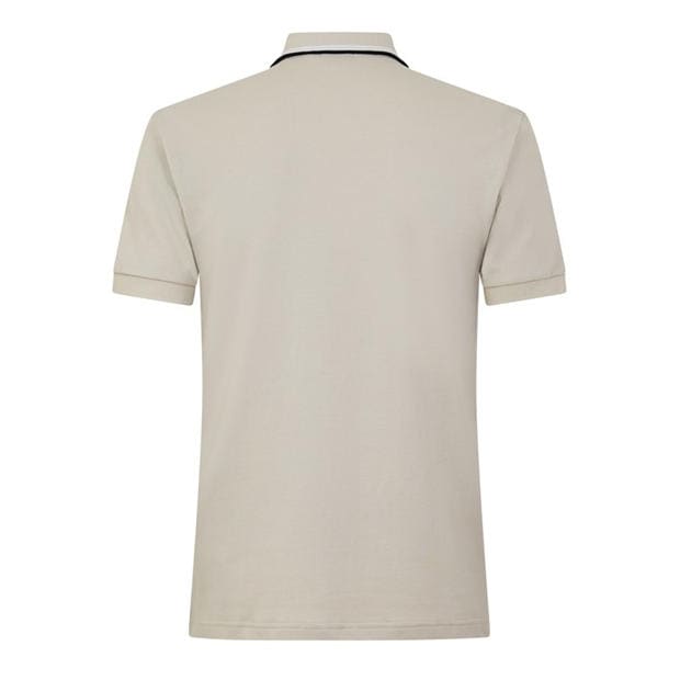 Beige 272 - Boss - Mens BOSS GREEN Paddy Polo Shirt with Contrast Tipping