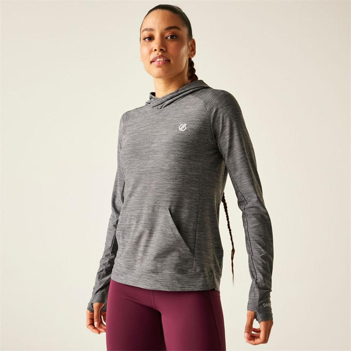 Dare 2B Women's Grey Sprint City Lightweight Hoodie Size 14
