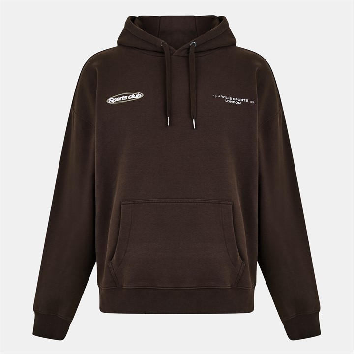 Jack Wills Men's Brown Jw Sports Club Hoodie in Size XS, Sports Direct