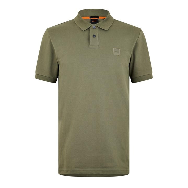 Boss Men's Green Orange Passenger Premium Design Polo Shirt in Size 2XL, Sports Direct