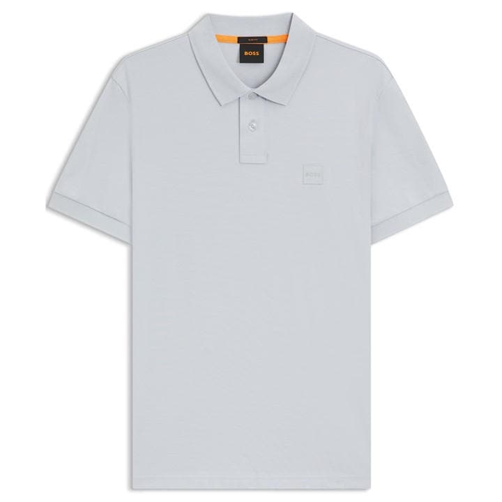 Boss Men's Grey Orange Passenger Premium Design Polo Shirt in Size 3XL, Sports Direct