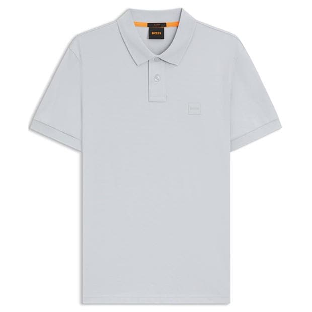 Lt/Pstl Grey - Boss - Mens BOSS ORANGE Passenger Premium Design Polo Shirt