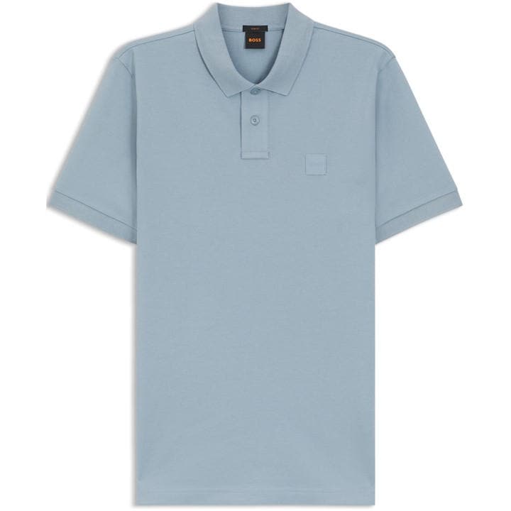 Boss Men's Blue Orange Passenger Premium Design Polo Shirt in Size 2XL, Sports Direct