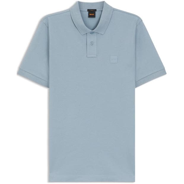 Blue 458 - Boss - Mens BOSS ORANGE Passenger Premium Design Polo Shirt
