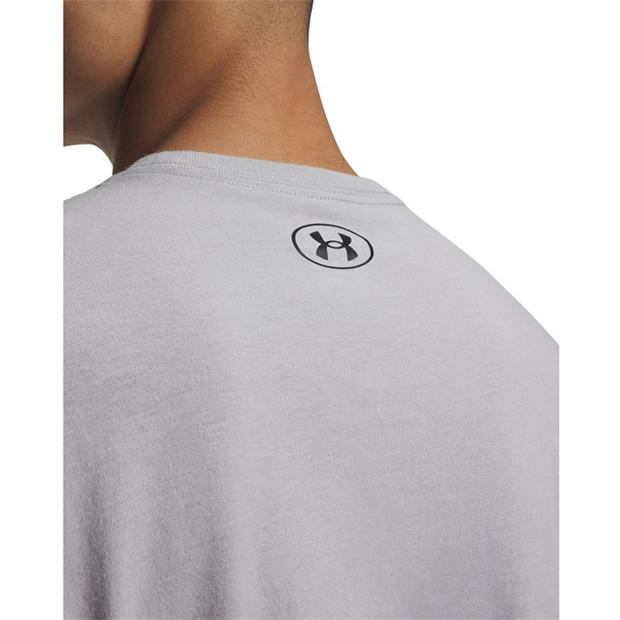 Charcoal/Black - Under Armour - Foundation Short Sleeve Mens