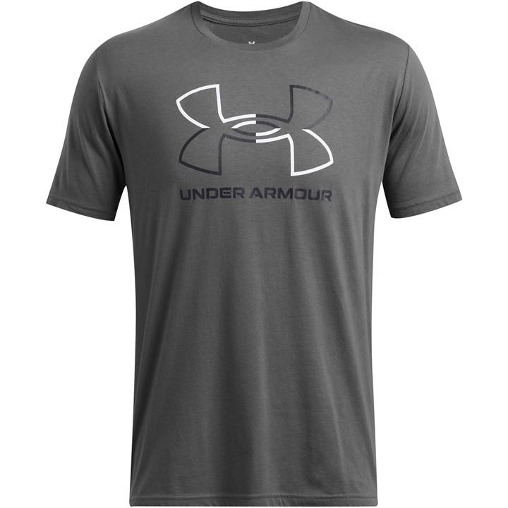 Under Armour Men's Grey Foundation Short Sleeve in Size L, Sports Direct