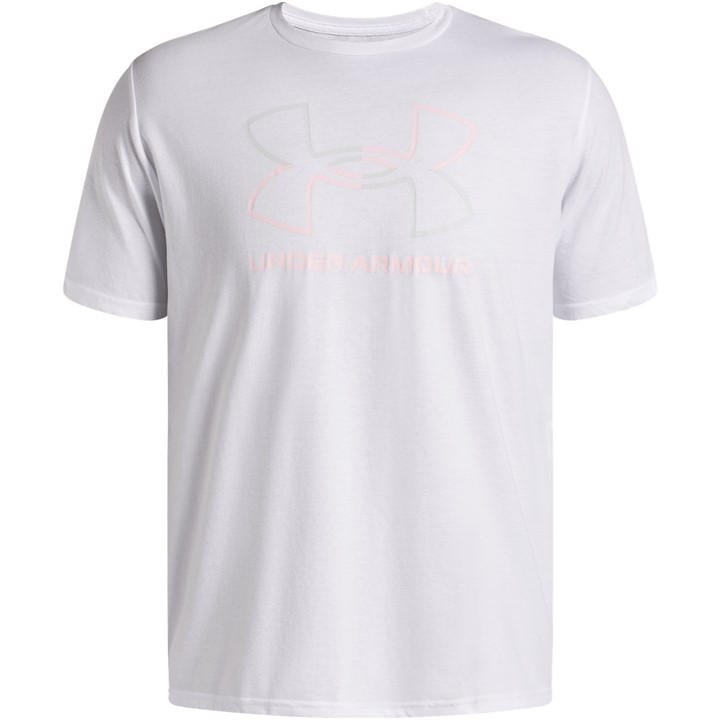 Under Armour Men' White Foundation Short Sleeve in Size S, Sports Direct
