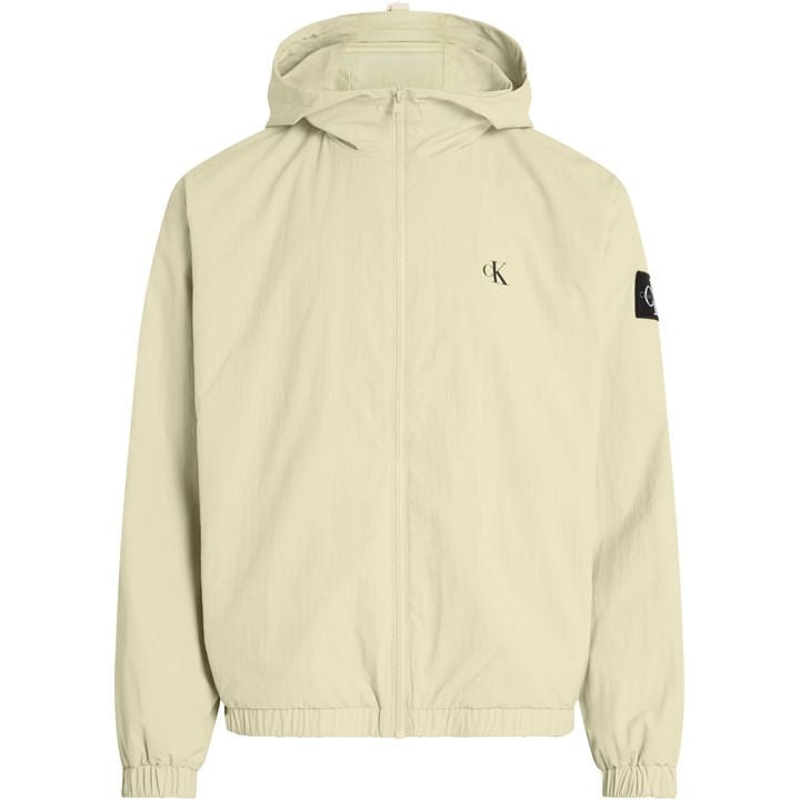 Calvin Klein Jeans Men's Green Lightweight Windbreaker in Size XL, Sports Direct