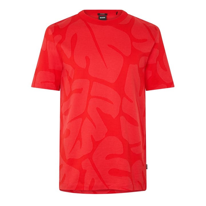 Boss Men's Red Thompson T-Shirt in Size L, Sports Direct