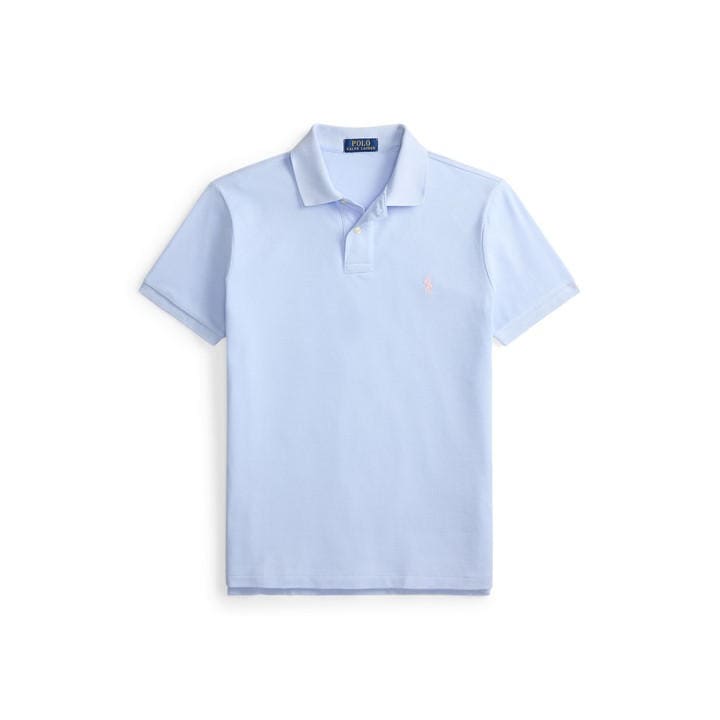 Polo Ralph Lauren Men' Blue Custom Short Sleeve Polo Shirt in Size S, Sports Direct