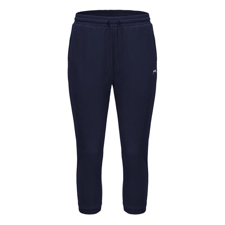 Slazenger Women's Blue Leisure Three Quarter Interlock Jogging Bottoms in Size 20, Sports Direct