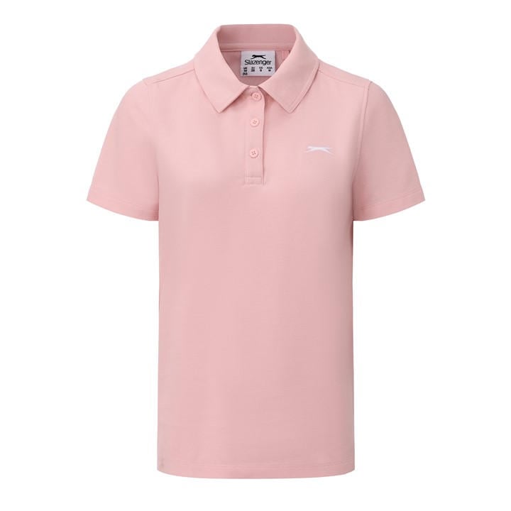 Slazenger Women's Pink Pique Polo in Size 16, Sports Direct