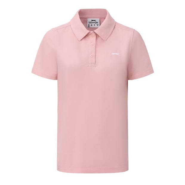 Baby Pink - Slazenger - Pique Polo Womens