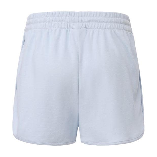Light Blue - Slazenger - Fleece Interlock Shorts Womens