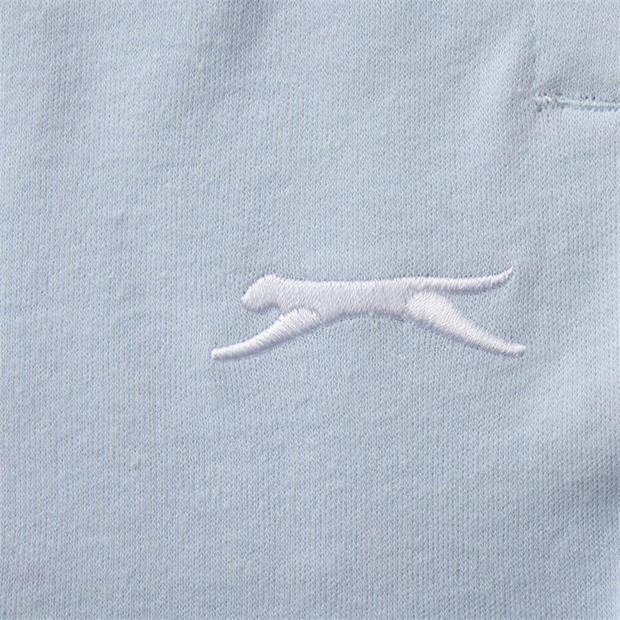 Light Blue - Slazenger - Fleece Interlock Shorts Womens