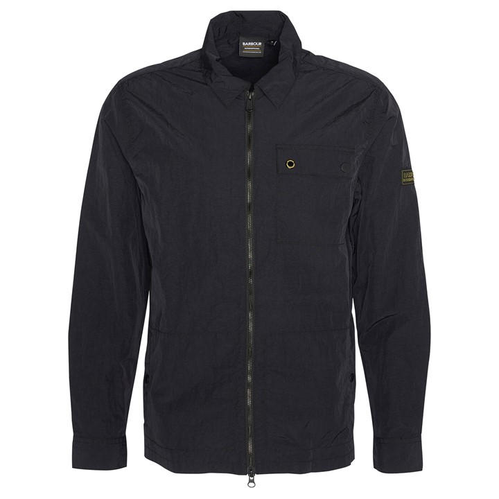 International  Men's  Inline Cotton Long Sleeve Overshirt, Football by Barbour  in Size XL, Sports Direct