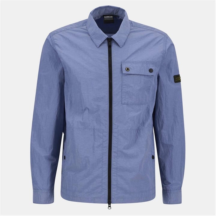 Barbour International Men's Blue Overshirt 2XL