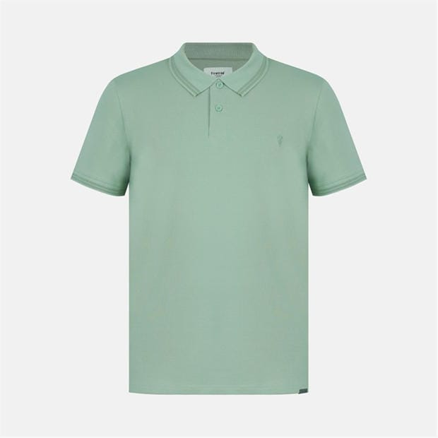 LightGreen - Firetrap - Lazer Polo Shirt Mens