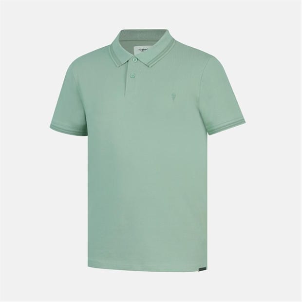 LightGreen - Firetrap - Lazer Polo Shirt Mens