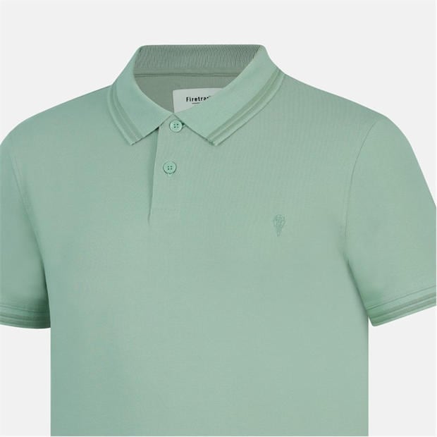 LightGreen - Firetrap - Lazer Polo Shirt Mens