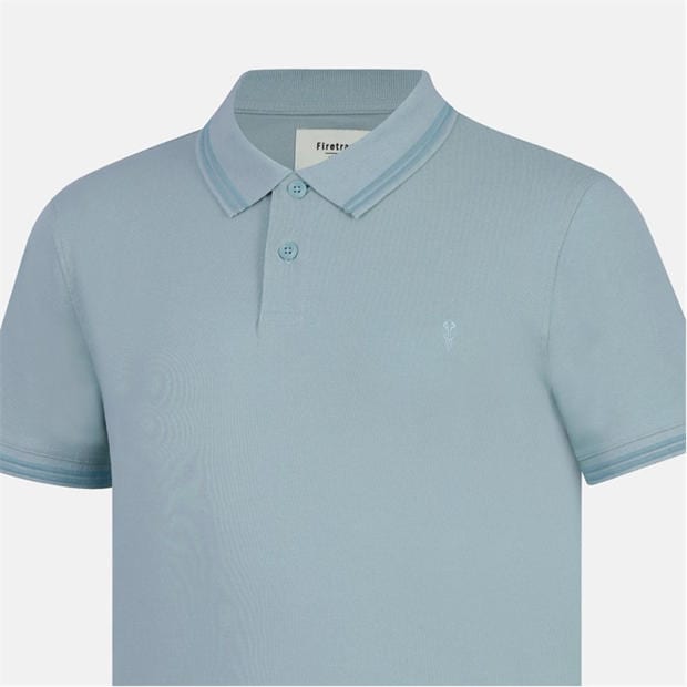 Blue - Firetrap - Lazer Polo Shirt Mens