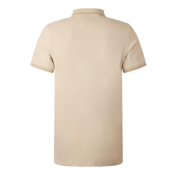 Beige - Firetrap - Lazer Polo Shirt Mens