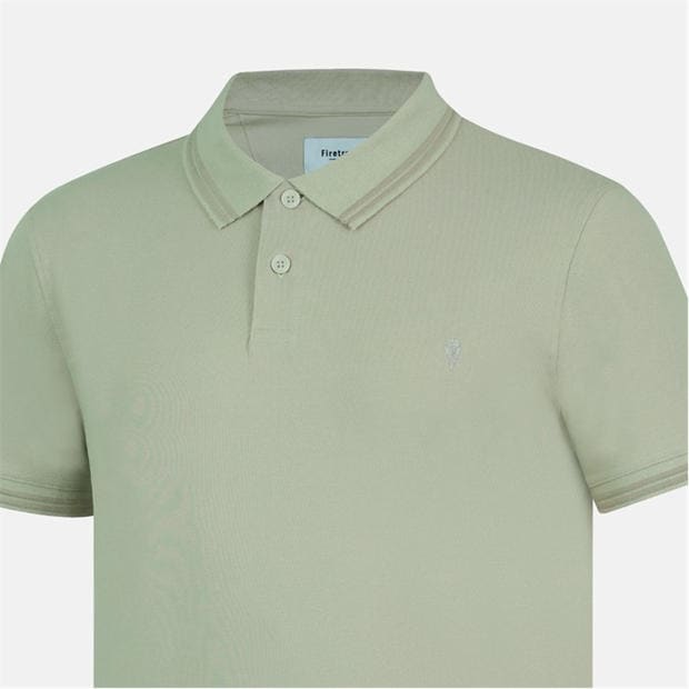 Beige - Firetrap - Lazer Polo Shirt Mens