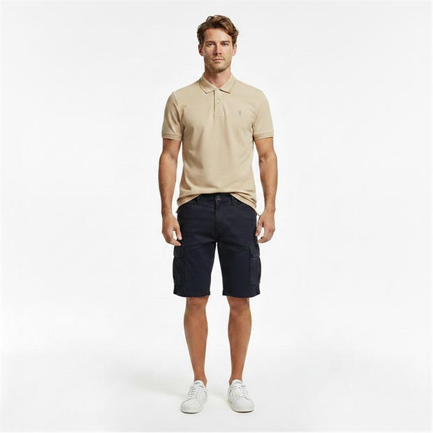 Beige - Firetrap - Lazer Polo Shirt Mens