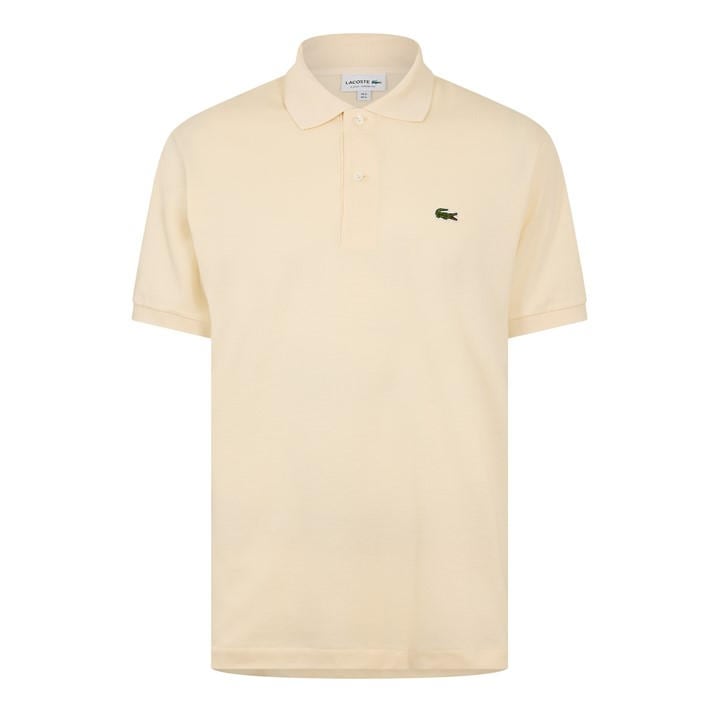 Lacoste Men's Cream Classic Short Sleeve Polo Shirt in Size 2XL, Sports Direct