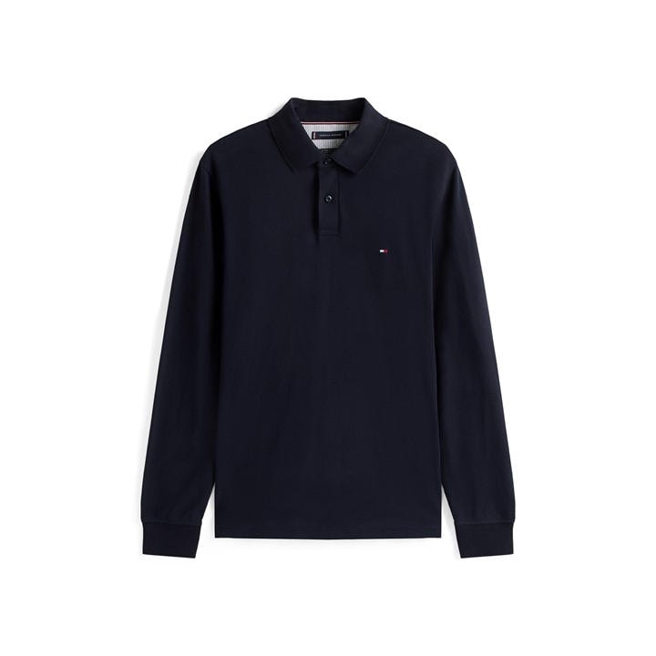 Tommy Hilfiger Men's Blue 1985 Long Sleeve Polo Shirt in Size 2XL, Sports Direct