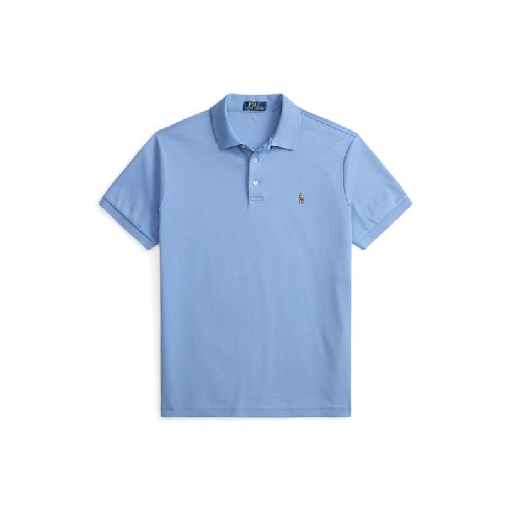 Polo Ralph Lauren Men's Blue Slim Fit Short Sleeve Polo Shirt in Size L, Sports Direct