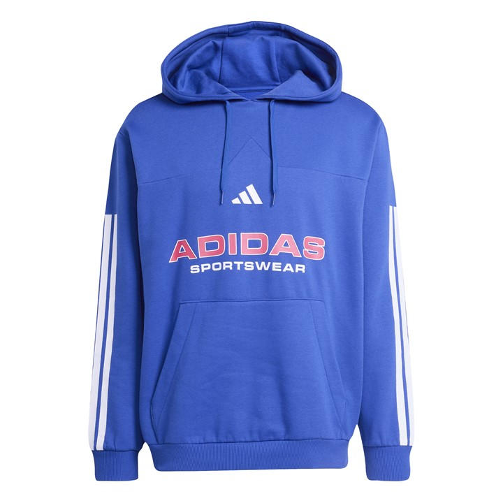 Adidas Men's Blue House Of Tiro Nations Pack Hoodie  in Size 2XL, Sports Direct
