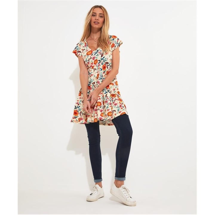 Joe Browns Women's  Floral Tunic in Size 10, Sports Direct