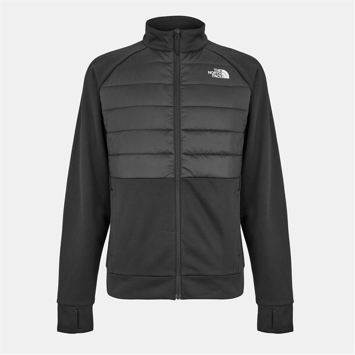 The North Face Men's Black Reaxion Hybrid Full-Zip Fleece in Size XL, Sports Direct