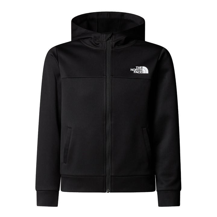 The North Face  Kids Black ' Reaxion Fleece Zip Hoodie in Size S, Sports Direct
