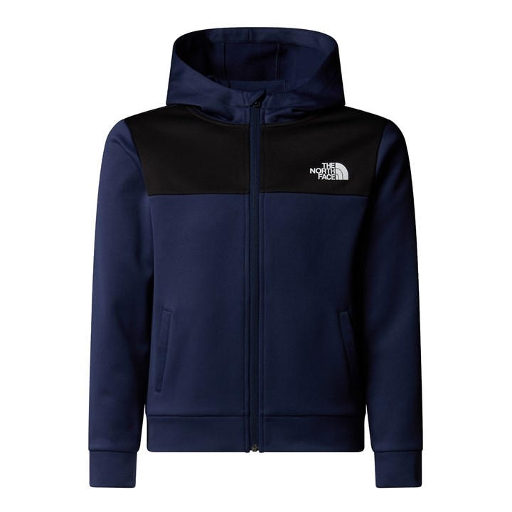 The North Face  Kids Blue ' Reaxion Fleece Zip Hoodie in Size S, Sports Direct