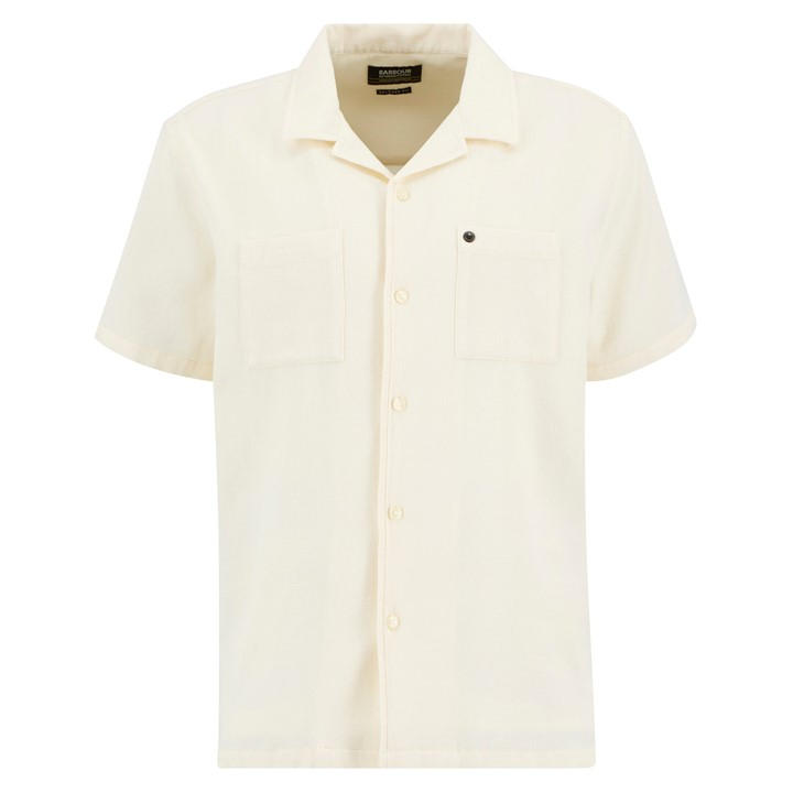 International  Men's  Plain Short Sleeve Shirt, Football by Barbour  in Size L, Sports Direct
