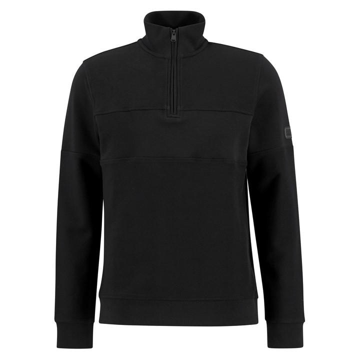 International  Men'  Kaspian Half-Zip Sweatshirt, Football by Barbour  in Size S, Sports Direct