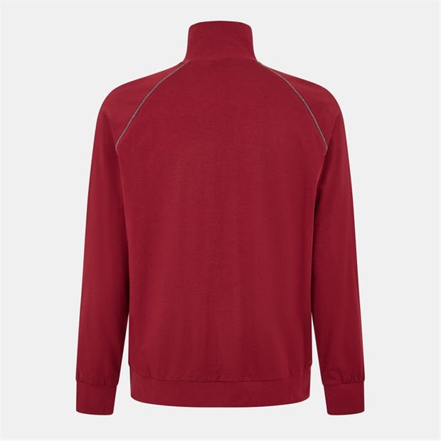 Dark Red 602 - Boss - Men's MixMatch Full Zipped Fleece Jacket