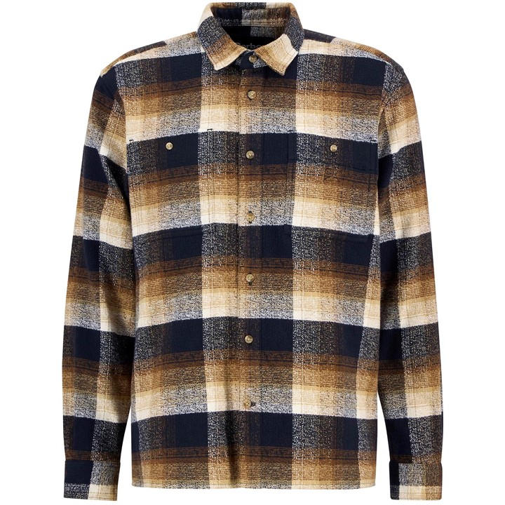 Barbour Men's Black Woodfoot Shirt in Size XL, Sports Direct