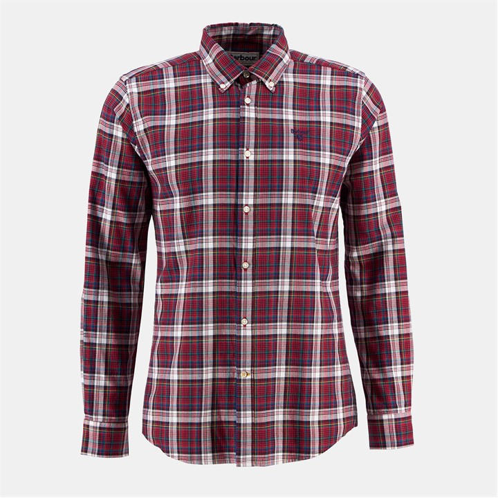 Barbour Men's Red Mosswood Shirt in Size XL, Sports Direct