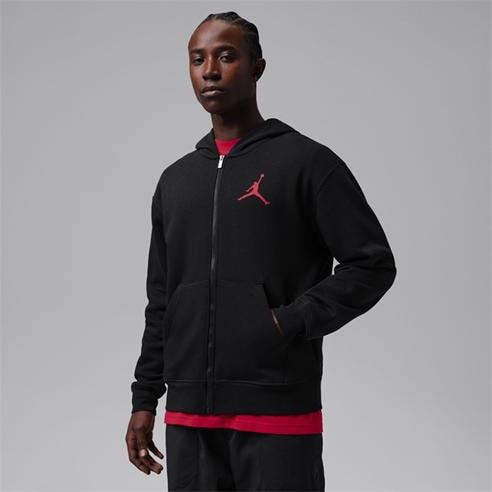 Air Jordan - Men's Jump Teddy Fleece Regular-Fit Full-Zip Fleece Top