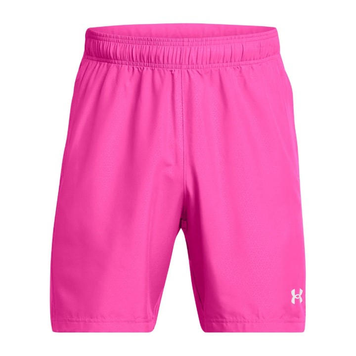 Under Armour Men's Pink Woven Halfback Emboss Training Shorts in Size 2XL, Sports Direct