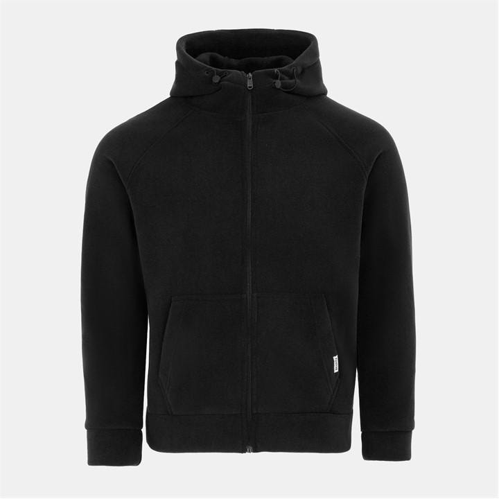 Firetrap Men's Black Micro Fleece Jacket in Size XS, Sports Direct