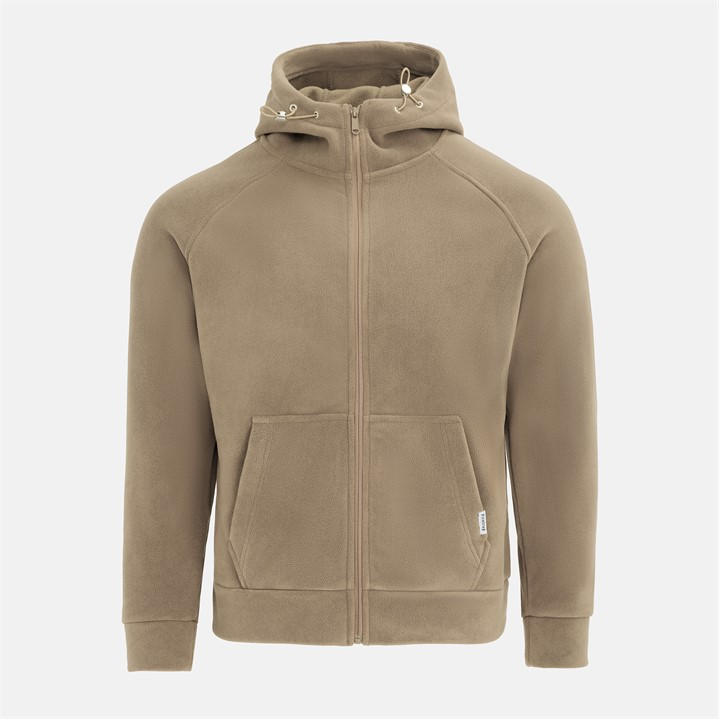 Firetrap Men's Beige Micro Fleece Jacket in Size XS, Sports Direct