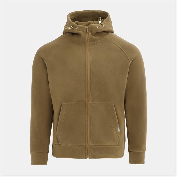Firetrap Men's Green Micro Fleece Jacket in Size XS, Sports Direct