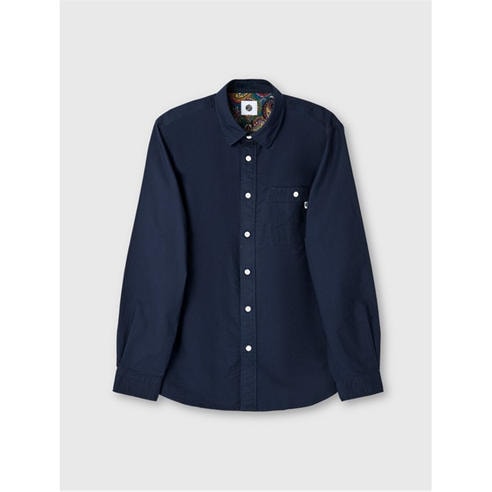 Pretty Green - Men's Long-Sleeve Plain Shirt
